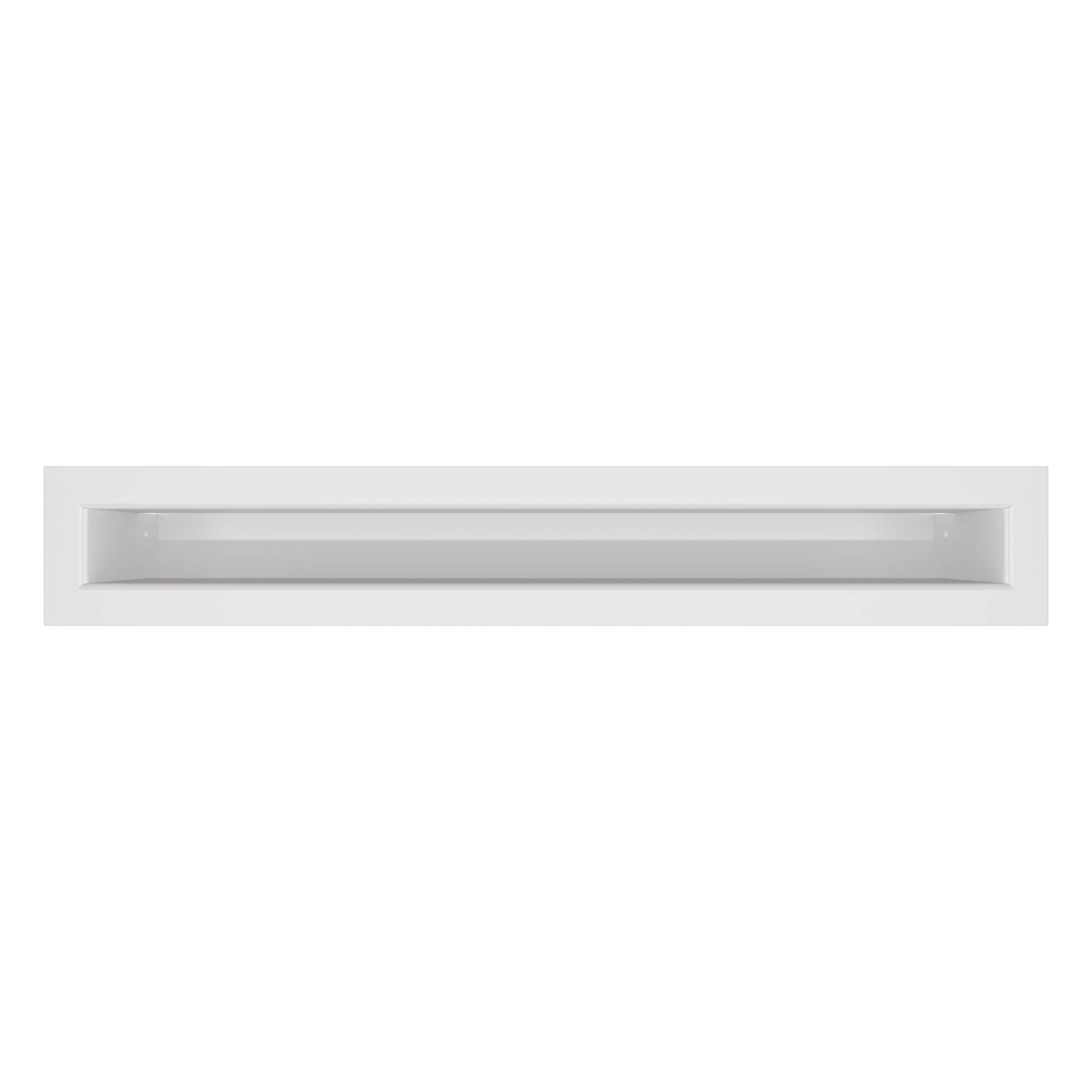 Вентиляційна решітка для каміна SAVEN Loft 60×400 біла (2)